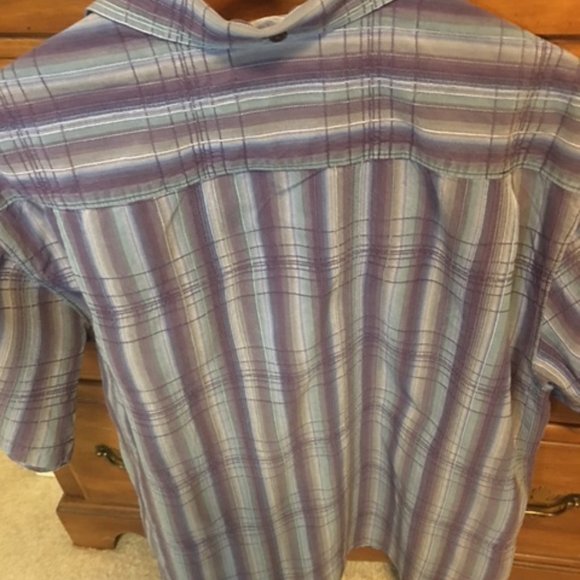 Men's Tommy Bahama S/S Shirt  Size Large   70% Silk/30 Cotton - Picture 5 of 6